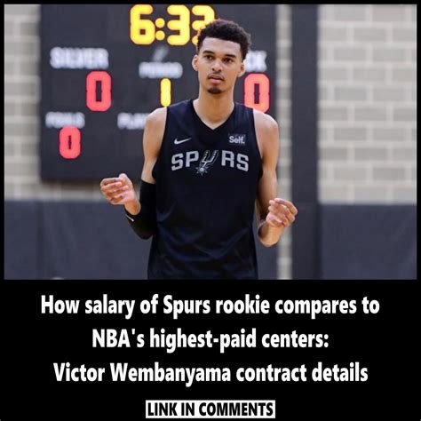 Spurs: Victor Wembanyama's rookie contract details, .